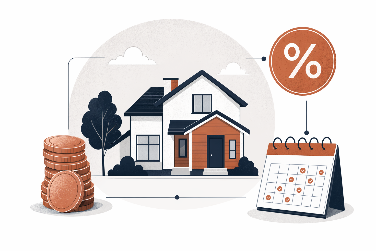 Illustration for Home financing basics