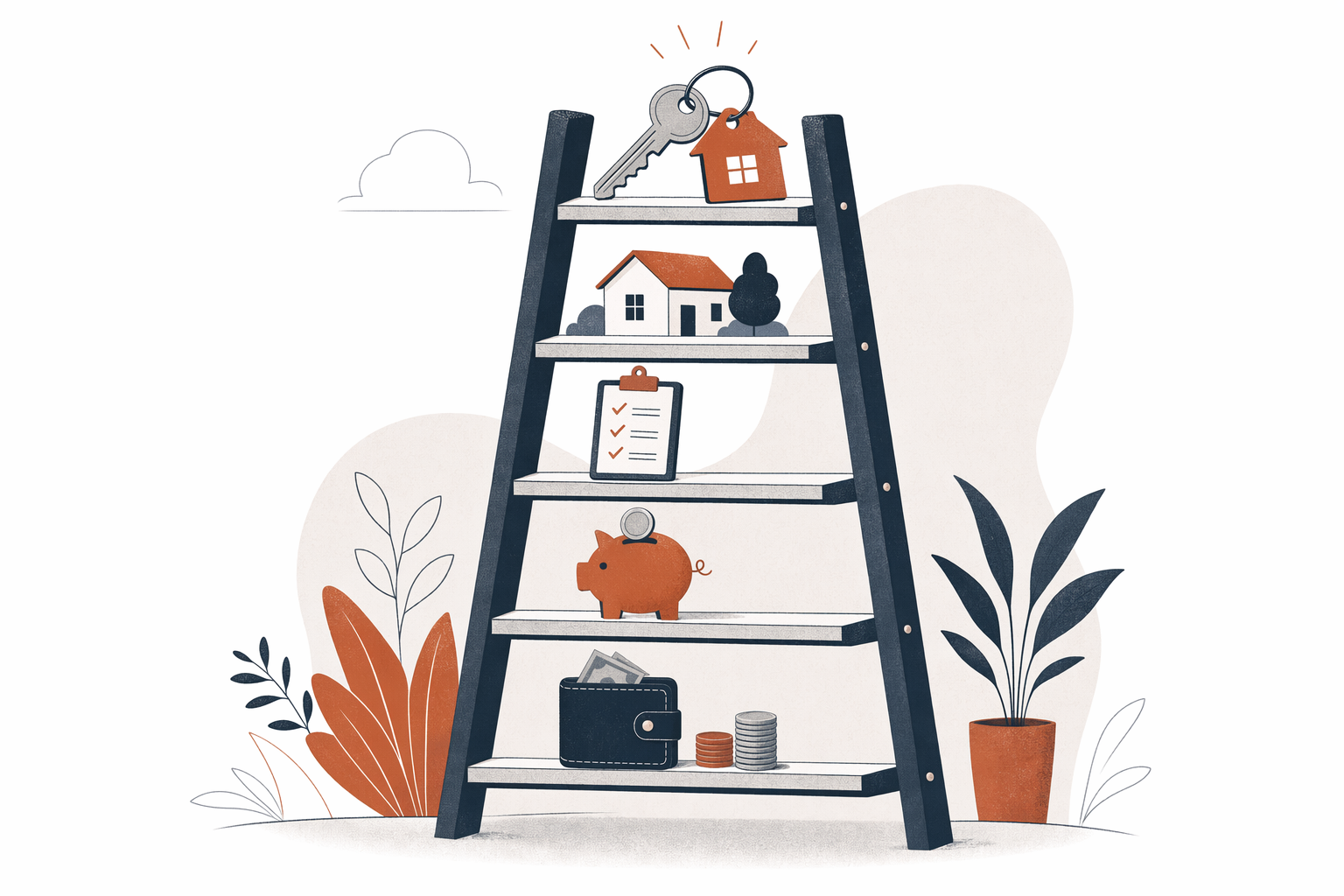 Illustration for The first-time home buyer guide